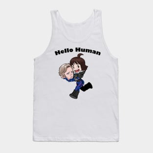 Hello Human02. Tank Top